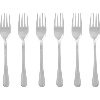 Příbor Nerezové dezertní vidličky v sadě 6 ks ve stříbrné barvě Classic – Premier Housewares ID_1692686