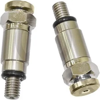 Odvzdušňovací ventily přední vidlice MOTION STUFF (M4x0,7) stříbrná