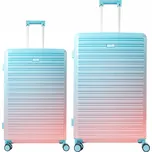 Aga Travel Sada cestovních kufrů MR4673 Růžová/Modrá