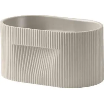 Květináč Muuto Květináč Ridge Planter H13, beige