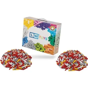 ostatní stavebnice L-W Toys Stavebnice - Hasičský set - 2000 ks (lehký + těžký)