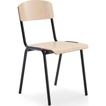 Jídelní židle Židle WILSON, bříza, černá