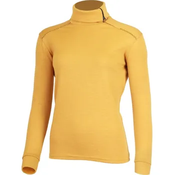 Dámská mikina LASTING dámská merino mikina JEZY hořčicová Velikost: S