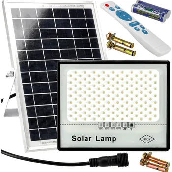 Venkovní osvětlení BERGE Solární LED svítidlo DAKAR - 200W - PIR MQ0003