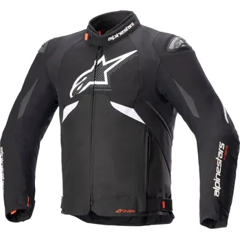 Moto bunda ALPINESTARS bunda T-GP R 3 DRYSTAR černá/bílá 2025 - 3XL