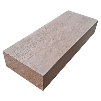 Dlažba Schod Presbeton Oak 1, 900x350x150 mm reliéfní tmavě hnědá