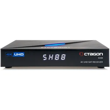 Příjem digitálního pozemního vysílání OCTAGON SX88 V2 Dual Boot - Enigma 2 / DefineOS 4K DVB-S2 + IP H.265 HEVC