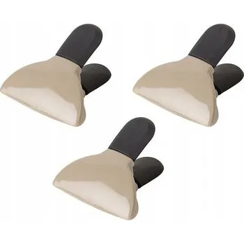 Sáček na potraviny skřipec 6cm, 3ks, MISTY, magnet, plast