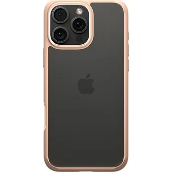 Pouzdro na mobilní telefon Spigen Ultra Hybrid Rose Titanium iPhone 16 Pro