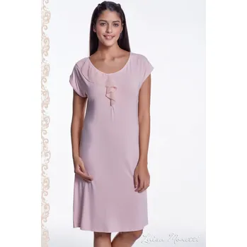 Dámské noční prádlo Dámská noční bambusová košilka CARMEN - Růžová, M, Luisa Moretti