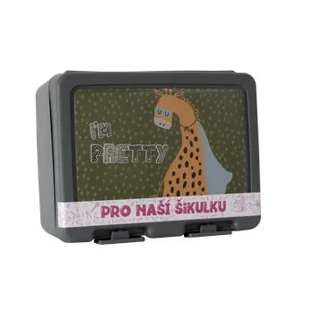 Svačinový box Dětský svačinkový box plný cukrovinek - Žirafa