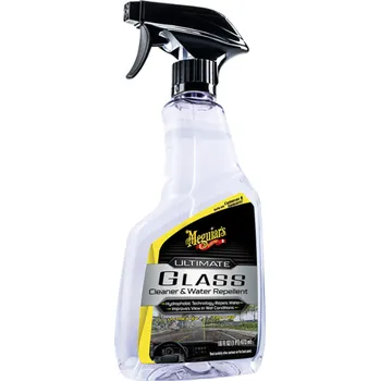 Čistič autoskla G240416 Meguiar's Ultimate Glass Cleaner & Water Repellent - čistič skel s hydrofobní ochranou + tekuté stěrače, 473ml