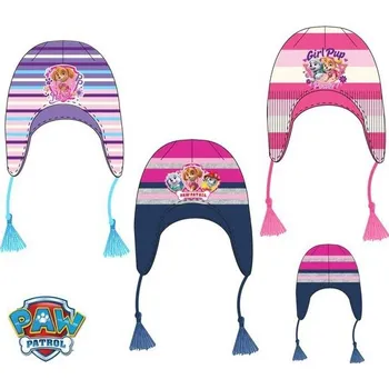 Pokrývka hlavy Sun City DÍVČÍ ZIMNÍ ČEPICE PAW PATROL SKYE modrá Velikost: 52