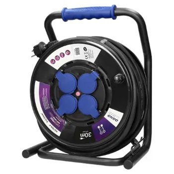 Prodlužovací kabel Profesionální prodlužovací kabel ORNO OR-AE-13157/30M 30m, IP44, 4 zásuvky 2P + Z 2KZAE1315730M