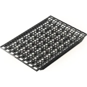 Dílenský regál Plastová police do regálu TRANSFORM, 1200x400 mm, černá