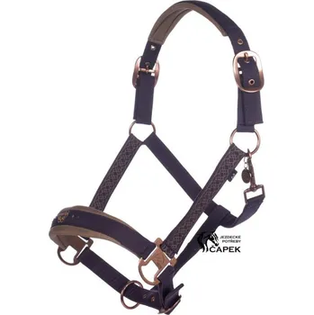 Ohlávka HKM -ARCTIC BAY- - Fialová - Cob