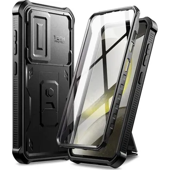 Pouzdro na mobilní telefon Tech Protect Kevlar Cam Plus pro Samsung Galaxy S24 Plus černé