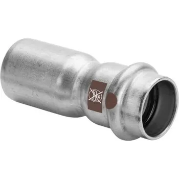 Fitinka Viega TEMPONOX 1715.1 redukce 54x35mm, lisovací, topení/vzduch, nerez ocel