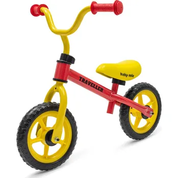 Odrážedlo Dětské balanční kolo Baby Mix Traveller červené