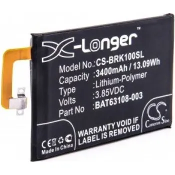 Baterie pro mobilní telefon VHBW Baterie pro Blackberry KEYone, 3400 mAh