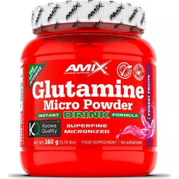 Aminokyselina Amix Glutamine Micro Powder Drink 360g Příchuť: meloun