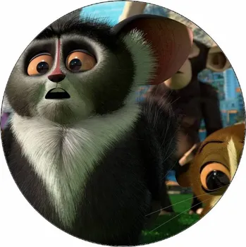 Jedlá dekorace na dort Jedlý papír Morty 19,5 cm