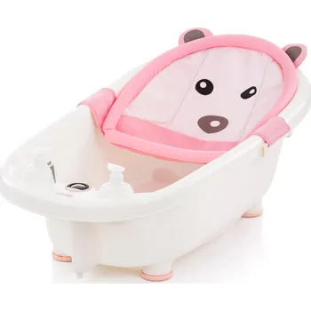 Lehátko do vany CHIPOLINO Koupací podložka Bear Pink