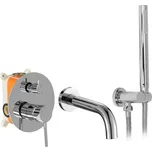 REA - Vanová baterie Lungo chrom + Box REA-B6990 REA