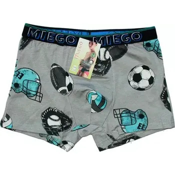 Chlapecké trenýrky bambusové míče pro kluky 3108 šedé 779/24