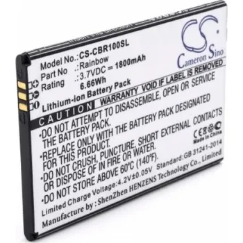 Baterie pro mobilní telefon VHBW Baterie pro Cubot Rainbow, 1800 mAh