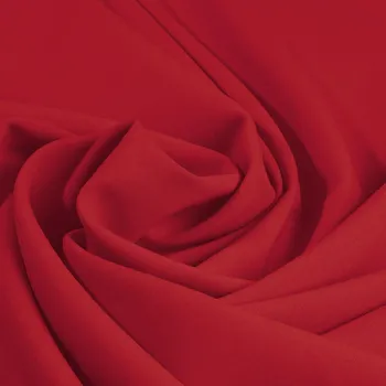 Dekorační jednobarevná látka Rongo RG-087 Jahodově červená - šířka 150 cm