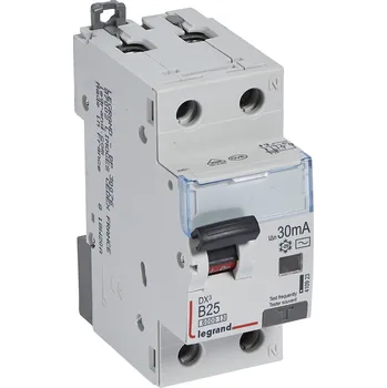 Proudový chránič DX3 KOMB. 1+N B25 30MA AC 6KA *410923 Legrand