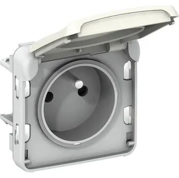 vypínač PLX55 ZÁS. 2P+T 16A DO AS BÉŽ. *69621