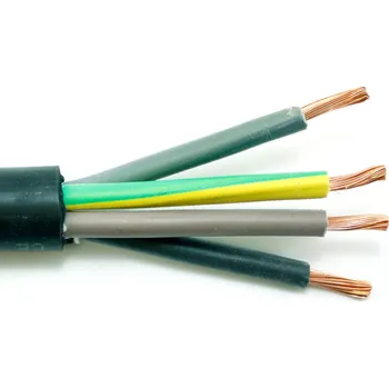 elektrický kabel Kabel H07RN-F 4G4 pryžový, gumový pro střední namáhání harmonizovaný CGTG 4x4
