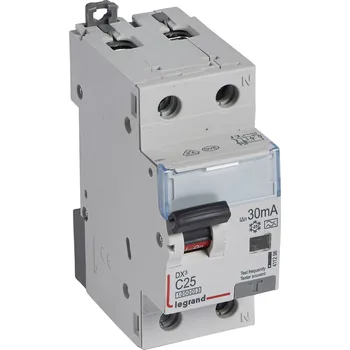 Proudový chránič DX3 KOMB. 1+N C25 30MA A 10KA *411298 Legrand