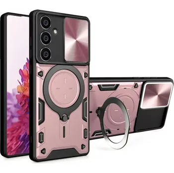 Pouzdro na mobilní telefon Kryt Samsung Galaxy A34 5G Techsuit CamGuard Pro - rose gold