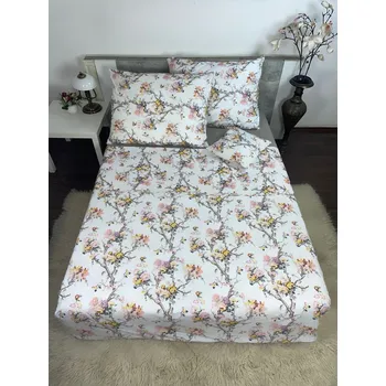 Povlečení Francouzské bavlněné povlečení - Rozkvetlý strom