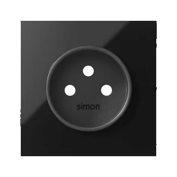 Elektrická zásuvka Simon 100 10020120-138 Sestava 1 násobná: 1 zásuvka černá