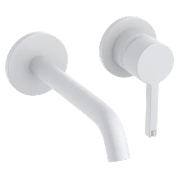 Vodovodní baterie RAK Ceramics Feeling Umyvadlová baterie 180, výška: 70 mm, páková, bílá 2024453RK