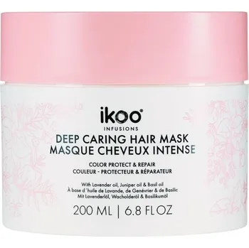 Vlasová regenerace ikoo - Color Protect & Repair Deep Caring Mask Masky a kúry na vlasy 200 ml dámské