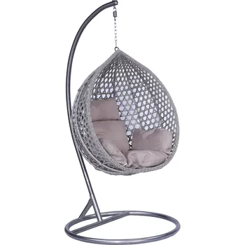 Závěsné křeslo Houseland Imogen S 227347 šedé