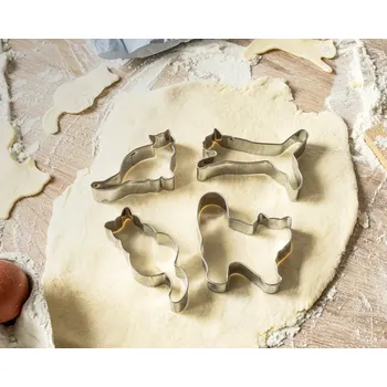 Vykrajovátko Vykrajovátka na cukroví Kočky New - 4ks