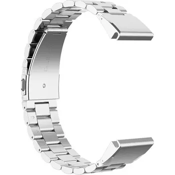 Řemínek na hodinky Ocelový náramek Ricardo 26mm (pro Garmin Fenix 8/7X/6X (51mm), Tactix aj.), stříbrný V2, QuickFit