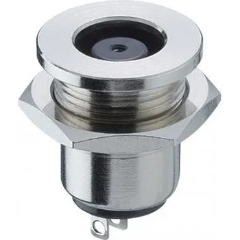 Elektrická zásuvka Napájecí zásuvka stejnosměrná, řada: 1614, průměr kolíku: 1mm, orientace těla: přímá, Nasazovací, 10A, 24 V DC,