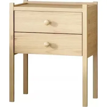 Noční stolek Dřevěný noční stolek KAJA borovice masiv