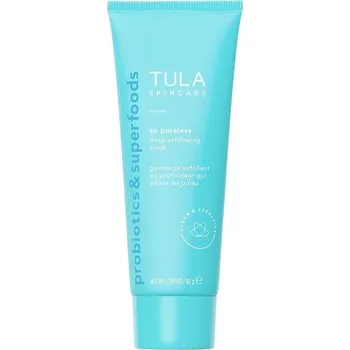 Tělový peeling TULA - Probiotics & Superfoods So Poreless Scrub Peelingy 82 g unisex