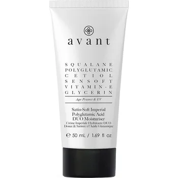 Pleťový krém Avant Skincare - Satin-Soft Imperial Polyglutamic Acid DUO Moisturiser Krémy na obličej 50 ml unisex