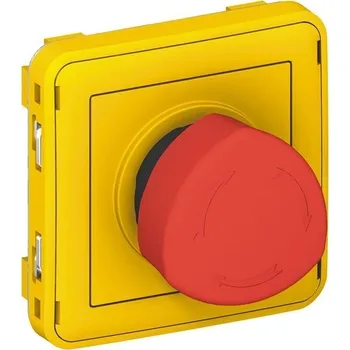 vypínač PLX55 STOP TLAČ. NOUZ. 1/4OT. *069549 Legrand