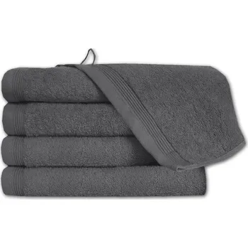 Kvalitní osuška 70x140 ELIT tmavě šedá 400g