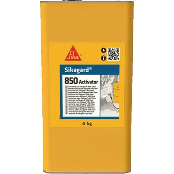 barva na beton Sikagard-850 Activator, primer na natřené minerální podklady a dřevo Hmotnost: 4 kg